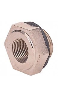 Nickel Rim Washer (Reducer Nut)-Wooden Wheels