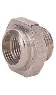 Nickel Rim Washer (Reducer Nut)-Wire Wheels