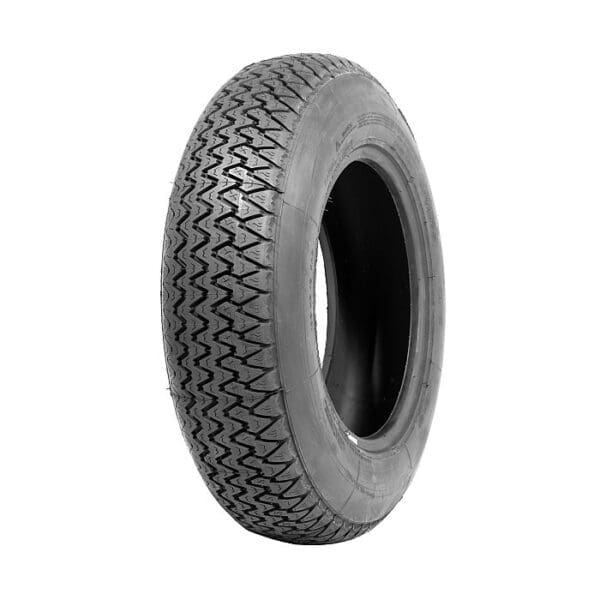 An image of a Michelin 155HR15 XAS FF tire on a white background.