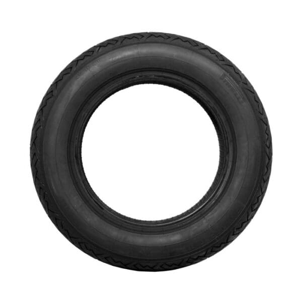 A black 195/70VR14 PIRELLI CINTURATO CN36 car tire with tread pattern, viewed head-on against a white background.